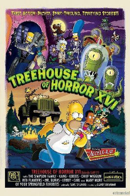 Simpsons poster tin Metal Print Wall Art