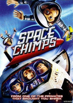 Space Chimps Mini movie poster Metal Print 8in x 12in