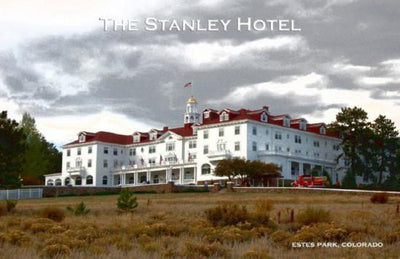 The Stanley Hotel Art Photo poster tin Metal Print Wall Art