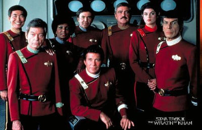 Star Trek Tos Metal Poster Print 8in x 12in 12"x16" The Poster Depot