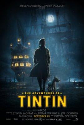 Tin Tin Mini Metal Movie Poster 8in x 12in The Poster Depot