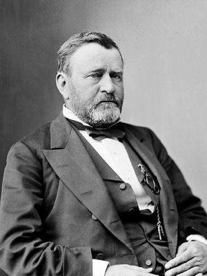 Ulysses S Grant Metal Poster Print 8in x 12in 12"x16" The Poster Depot