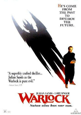 Warlock Mini Metal Movie Poster 8in x 12in