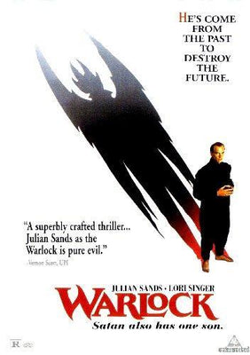 Warlock Mini movie poster Metal Print 8in x 12in