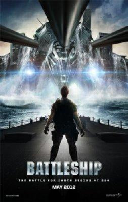 Battleship Mini movie poster Metal Print 8in x 12in