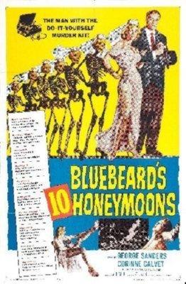 Bluebeardsten Honeymoons Mini Metal Movie Poster 8in x 12in The Poster Depot