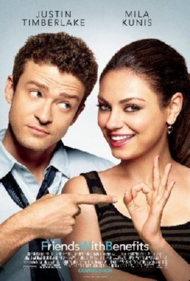 Friends With Benefits Mini Movie Poster 11x17 Kunis Timberlake