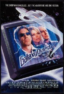 Galaxy Quest Mini Metal Movie Poster 8in x 12in