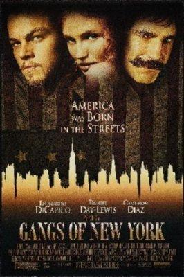 Gangs Of New York Mini movie poster Metal Print 8in x 12in