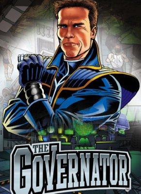 Governator The Arnold Metal Print 8in x 12in