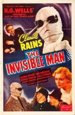 Invisible Man Movie Poster Metal Poster Choose Style The Poster Depot