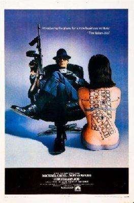 Italian Job The Mini Metal Movie Poster 8in x 12in The Poster Depot