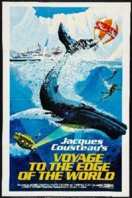 Jacques Cousteau Mini Metal Movie Poster 8in x 12in
