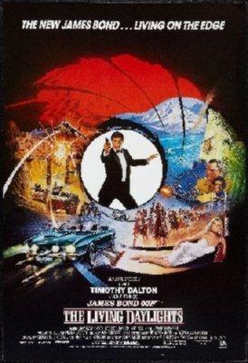 Living Daylights Mini movie poster Metal Print 8in x 12in