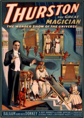 Magic poster tin Metal Print Wall Art