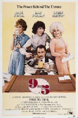 Nine To Five Mini movie poster Metal Print 8in x 12in