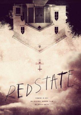 Red State Metal Poster Choose Style The Poster Depot