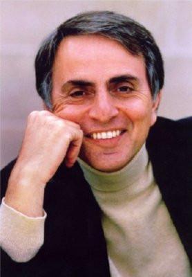 Carl Sagan poster tin Metal Print Wall Art