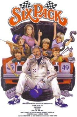 Six Pack Mini Metal Movie Poster 8in x 12in