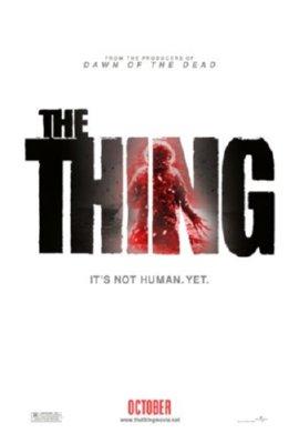 The Thing Mini Metal Movie Poster 8in x 12in