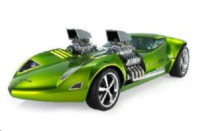 Twin Mill Hot Wheels Concept poster tin Metal Print Wall Art
