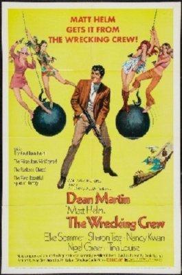 Wrecking Crew Mini Metal Movie Poster 8in x 12in The Poster Depot