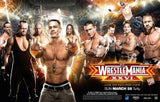 Wrestlemania Xxvi 26 poster tin Metal Print Wall Art