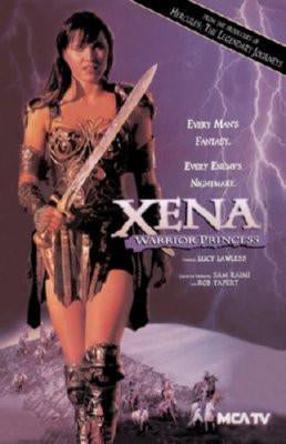 Xena Warrior Princess Promo poster tin Metal Print Wall Art