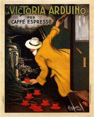 Victoria Arduino Coffee 1922 poster for sale cheap United States USA
