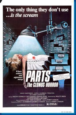 Parts The Clonus Horror poster 27"x40" The Poster Depot