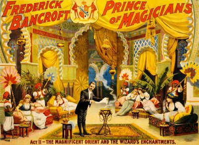 Bancroft Magic Poster Vintage Art 27"x40" The Poster Depot
