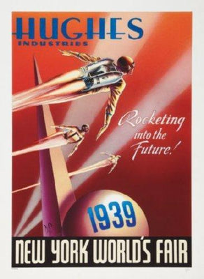 Rocketeer Ny Worlds Fair poster 16x24 The Poster Depot