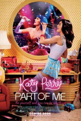 Part Of Me Katy Perry Metal Movie Poster 8in x 12in