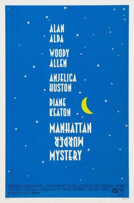 Manhattan Murder Mystery poster 16inx24in 