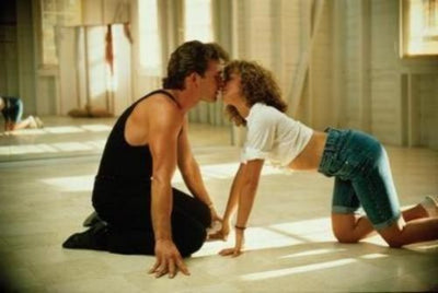 Dirty Dancing 11x17 poster Patrick Swayze Classic Kiss for sale cheap United States USA
