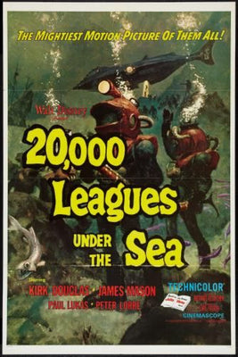 20000 Leagues Under The Sea Movie Poster 11x17 Mini Poster
