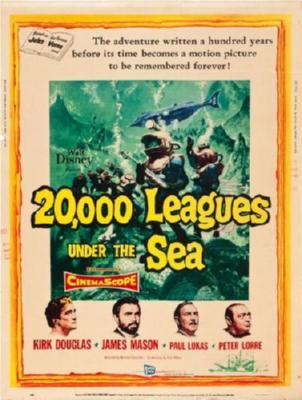 20000 Leagues Under The Sea Movie poster 24in x 36in for sale cheap United States USA
