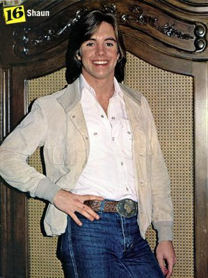 Shaun Cassidy Poster vintage bw pic 27"x40" The Poster Depot