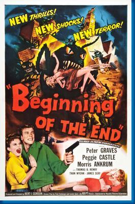 Beginning Of The End poster 27"x40" The Poster Depot