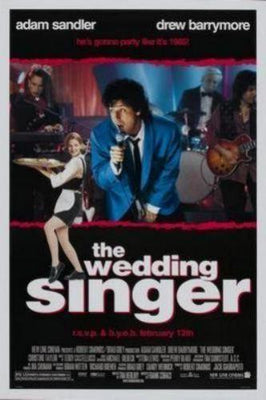 Wedding Singer The poster Adam Sandler 27in x40in The Poster Depot