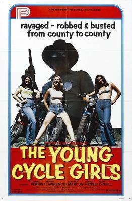 Young Cycle Girls The poster 27"x40" The Poster Depot