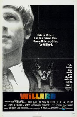 Willard poster 27"x40" The Poster Depot