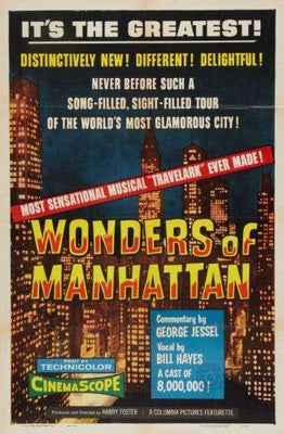 Wonders Of Manhattan poster 27x40 The Poster Depot