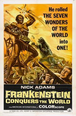 Frankenstein Conquers The World poster 16x24