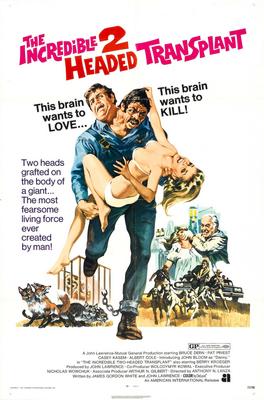 Incredible 2 Headed Transplant The poster for sale cheap United States USA