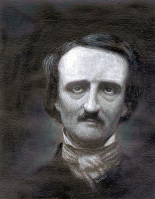 Edgar Allen Poe Poster portrait 24x36 The Poster Depot