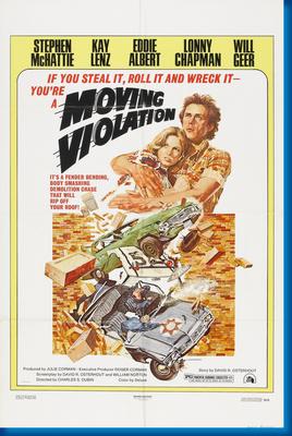 Moving Violations poster for sale cheap United States USA