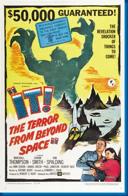 It The Terror From Beyond Space 11x17 poster for sale cheap United States USA