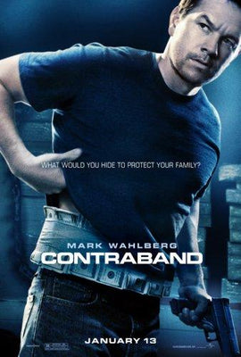 Contraband Metal Movie Poster 8in x 12in