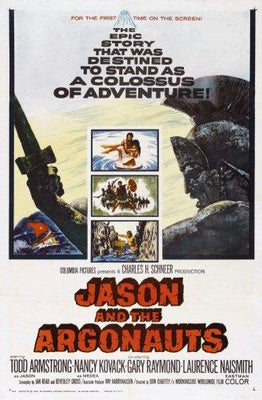 Jason And The Argonauts Metal Movie Poster 8in x 12in The Poster Depot